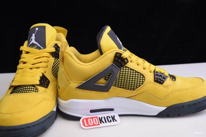 Bmlin Shoes 4 Retro Jordan Air CT8527-700 Lightning 0729